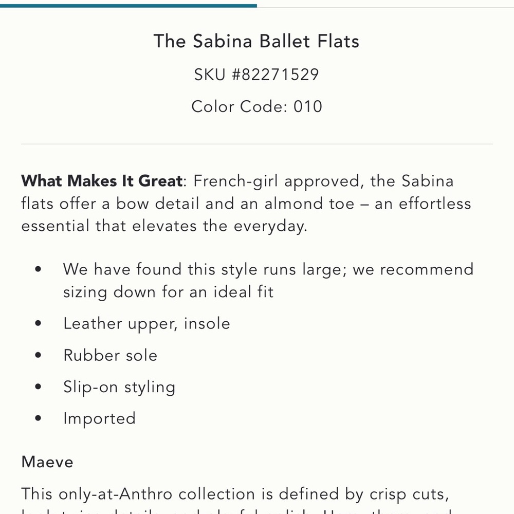 The Sabrina Ballet Flats - Picture 5 of 5